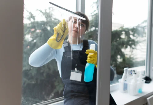 Nettoyage de vitres intérieures et extérieures à Saint-Germain-le-Fouilloux